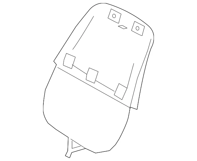 Seat Back Panel - Kia (88380-3T010KER)
