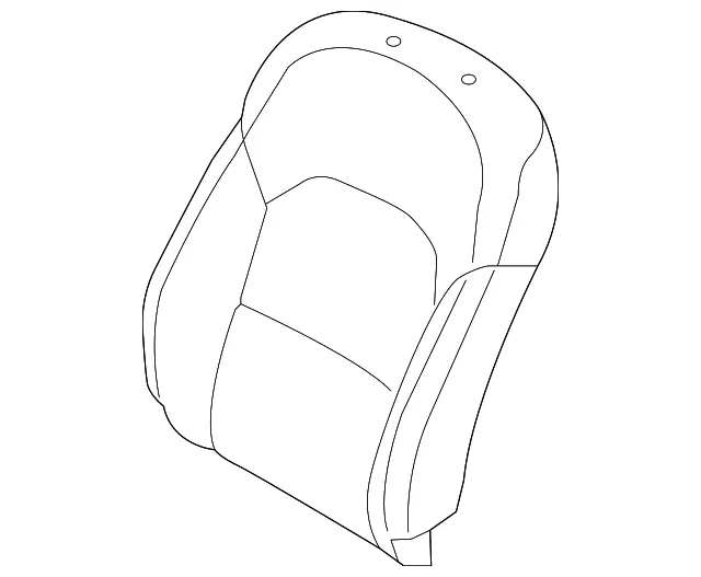 Seat Back Cover - Kia (88380-F6150ATR)