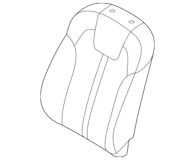 Seat Back Cover - Kia (88380-P4440MC3)