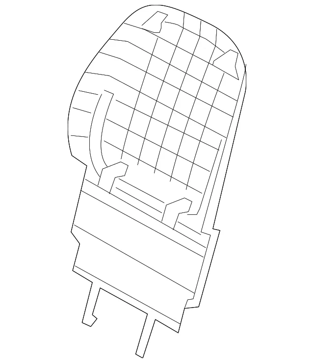 Seat Back Panel - Kia (88390-2T010AK8)