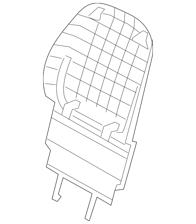 Seat Back Panel - Kia (88390-2T010AN3)