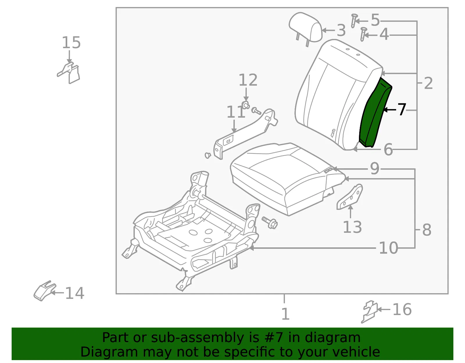 Pocket Assembly - Kia (88390-3F000NF3) - view 2