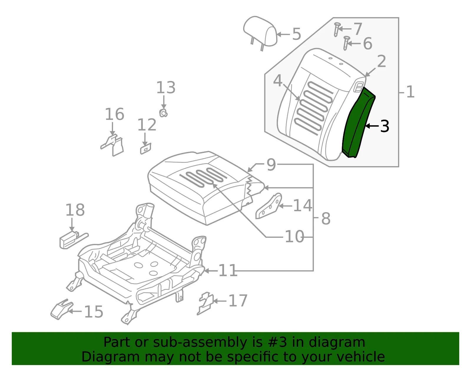 Pocket - Kia (88390-3F71026) - view 2