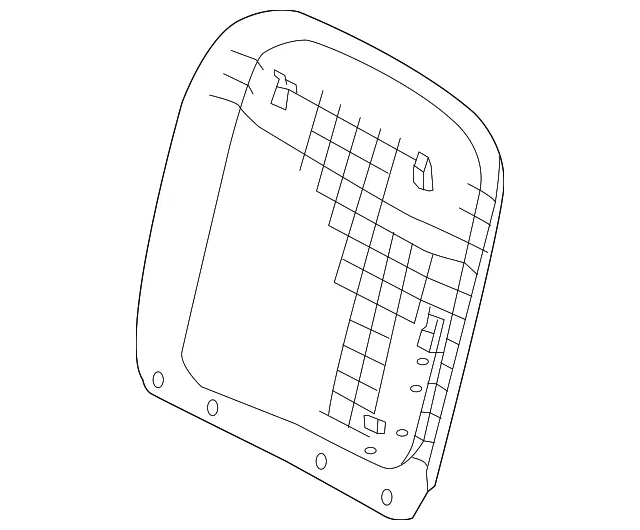 Seat Back Panel - Kia (88390-4D041CS2)