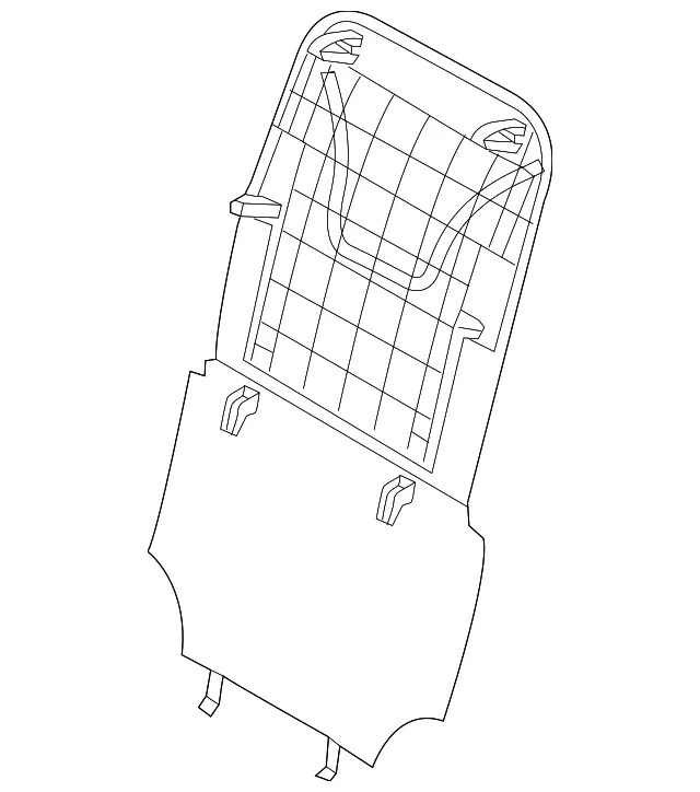 Seat Back Panel - Kia (88390-A7010KK2)