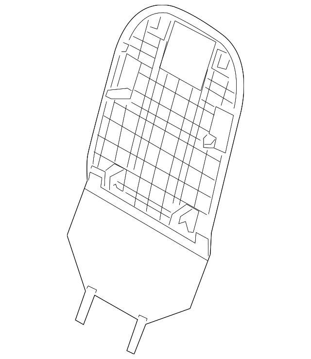 Seat Back Panel - Kia (88390-B2150EQ)
