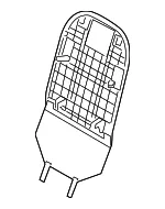 Seat Back Panel - Kia (88390-B2200GA3) - view 3