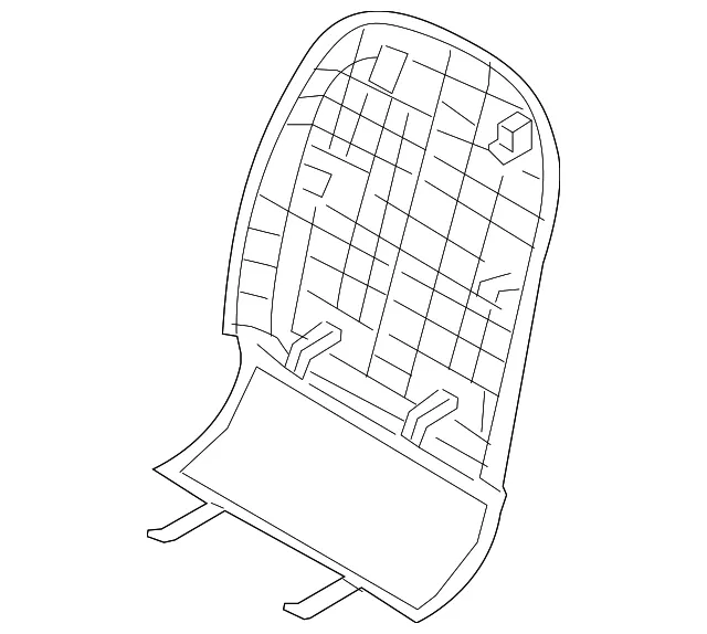 Seat Back Panel - Kia (88390-D5010BHH)
