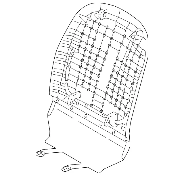 Seat Back Panel - Kia (88390-J5000YBR)