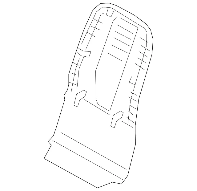 Seat Back Panel - Kia (88390-K0010WK)