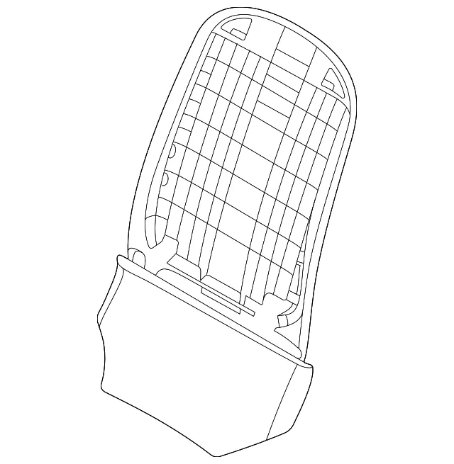Seat Back Panel - Kia (88390-L2000WK)