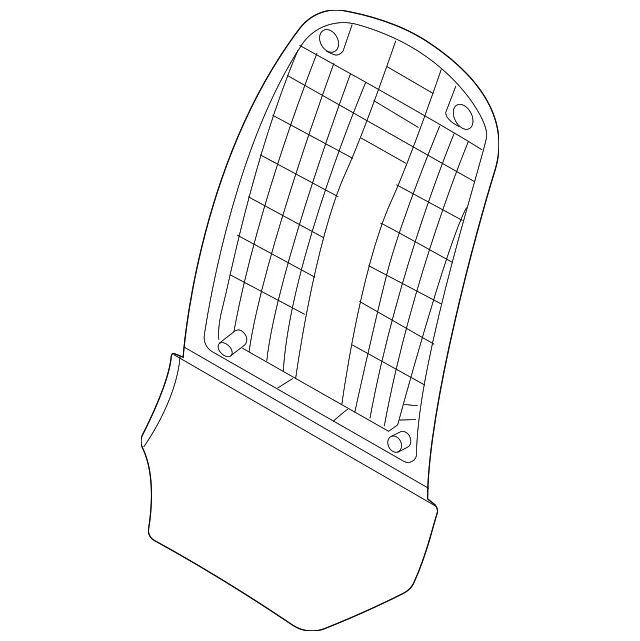 Seat Back Panel - Kia (88390-L3000DNN)