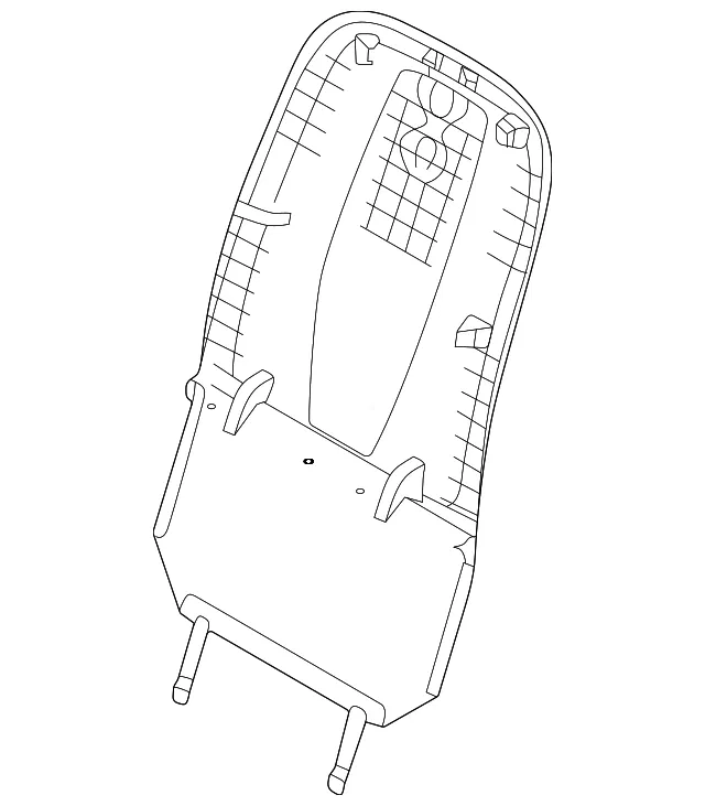 Seat Back Panel - Kia (88390-Q5010WK)