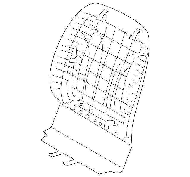 Seat Back Panel - Kia (88390-R5000WK)