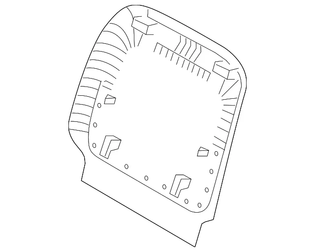 Seat Back Panel - Kia (88391-1U020H9)