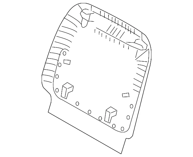 Seat Back Panel - Kia (88391-1U020UP)