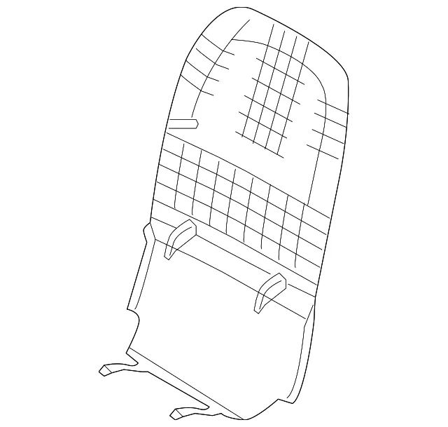 Seat Back Panel - Driver's Side (LH) - Kia (88391-G5000DDK) - view 3