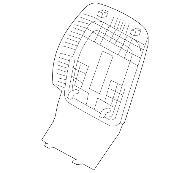 Seat Back Panel - Kia (88393-3W100WK)