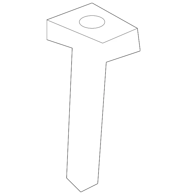 Headrest Guide - Driver's Side (LH) - Kia (88396-1D020RU)
