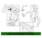 Headrest Guide - Kia (88396-2F000VA) - view 4