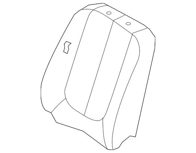 Seat Back Assembly - Kia (88402-1D400457)