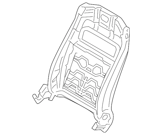 Seat Back Frame - Kia (88410-2T030)