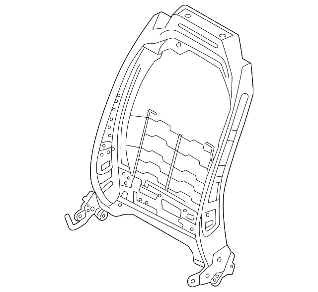 Seat Back Frame - Kia (88410-CV700)