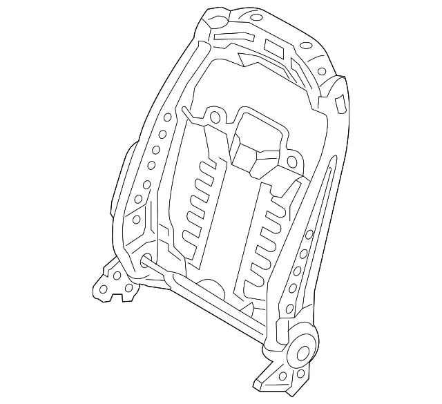 Seat Back Frame - Kia (88410-D5530)