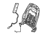 Seat Back Frame - Kia (88410-H9021) - view 3