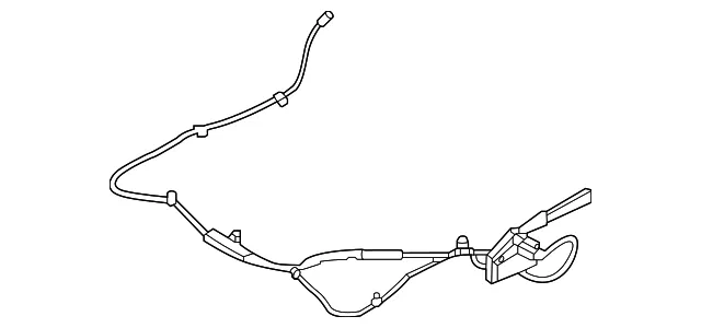 Seat Flex Cable - Nissan (88432-6TF0A)