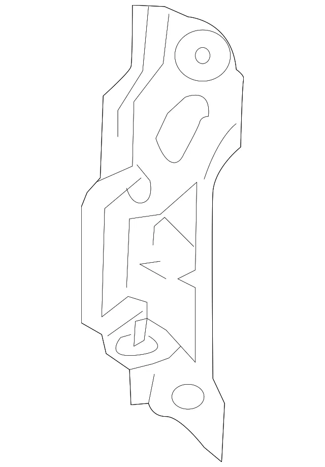 Folding Seat Lock Striker - Nissan (88442-7S200)