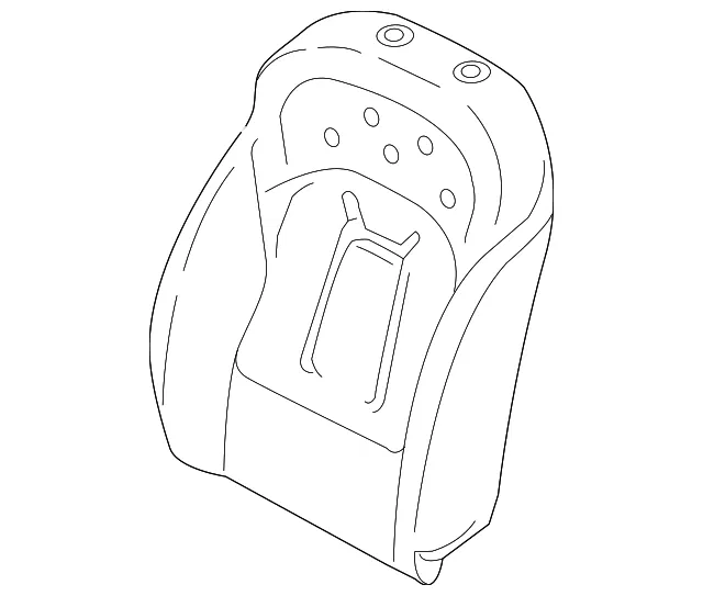 Seat Back Pad - Kia (88450-M6010)