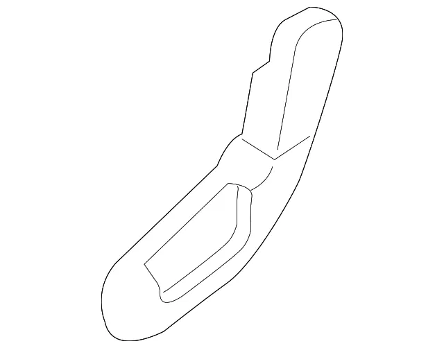Seat Frame Trim Panel - Nissan (88455-3JA1A)