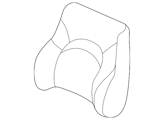 Seat Back Cover - Kia (88460-3C041BTF)