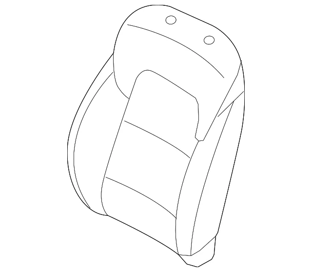 Seat Back Cover - Kia (88460-D9070BGR)