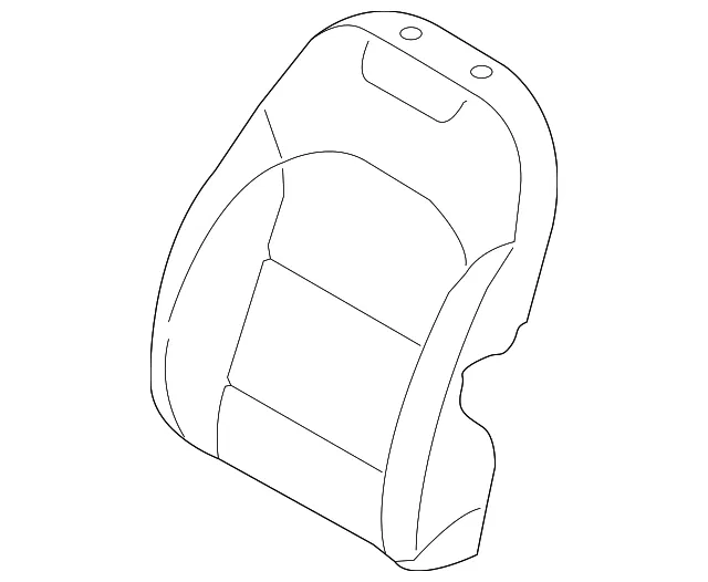 Seat Back Cover - Kia (88460-G5071DPS)
