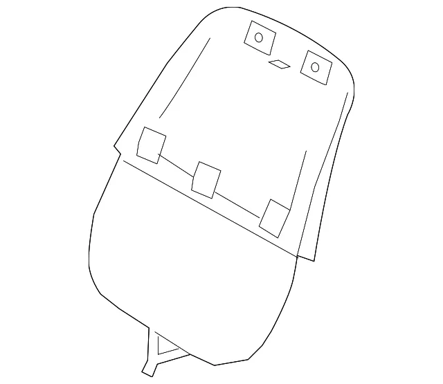 Seat Back Panel - Kia (88480-3T600KHD)