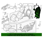 Seat Back Panel - Kia (88490-AT000CCV) - view 4
