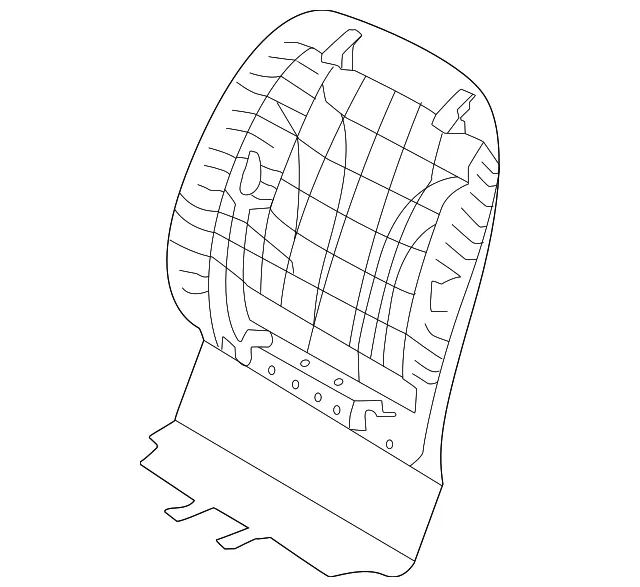 Seat Back Panel - Kia (88490-P2000WK)