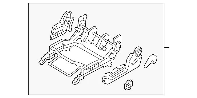 Seat Adjust Assembly - Kia (88500-1G650XI)