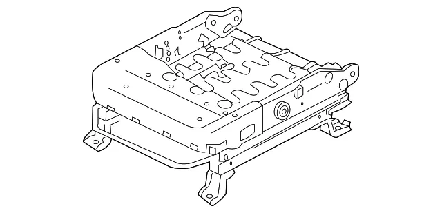 Seat Track - Driver's Side (LH) - Kia (88500-2K130)