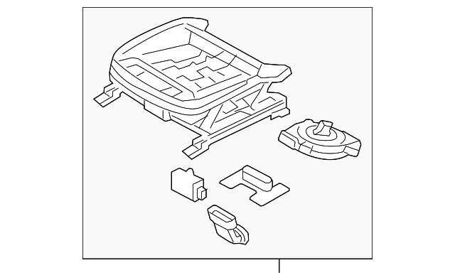 Seat Adjuster - Kia (88500-4C080)
