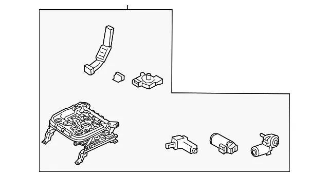 Seat Adjuster - Kia (88500-A9250)