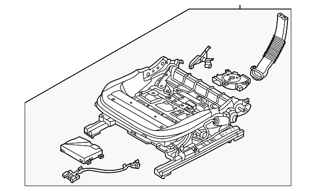 Cushion Frame - Kia (88500-CV500)