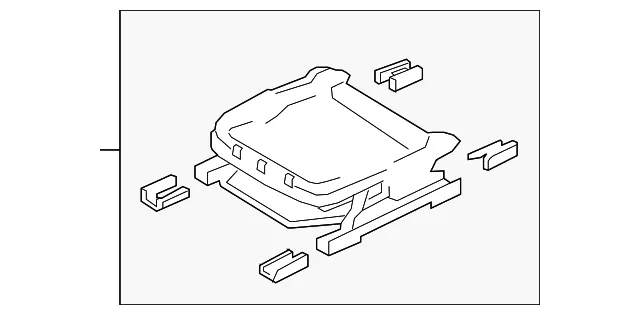 Track Assembly - Kia (88500-D4010)