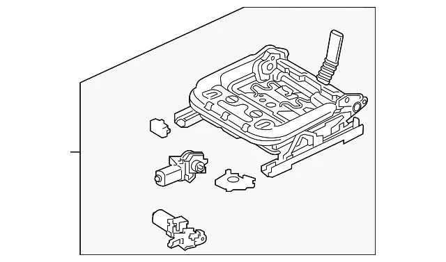 Seat Track - Kia (88500-D5540)