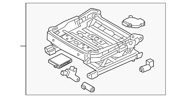 Seat Adjuster - Kia (88500-J5140)
