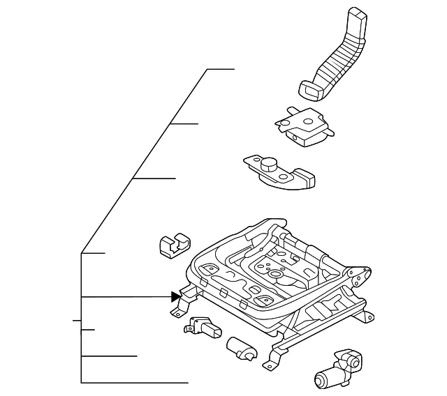 Seat Track - Kia (88500-Q5140)