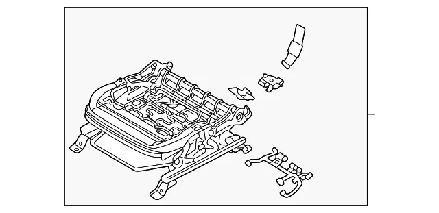 Seat Track - Kia (88500-R5530)