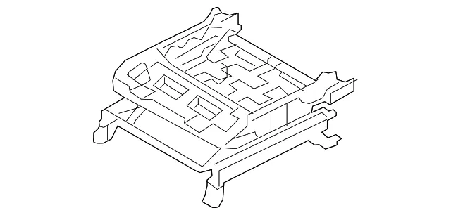 Track Assembly - Driver's Side (LH) - Kia (88510-1U040)